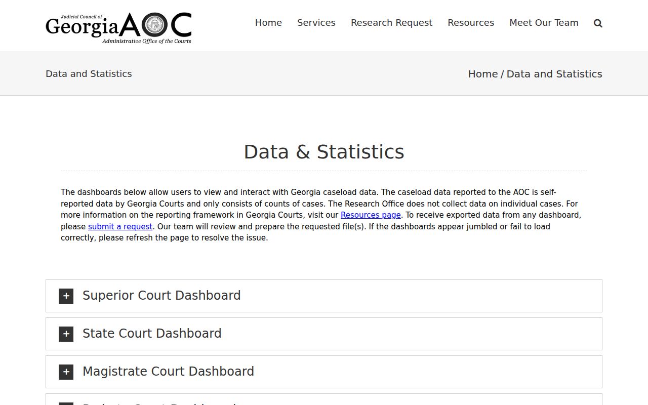 Georgia Judicial case search and court data route for Cherokee County records