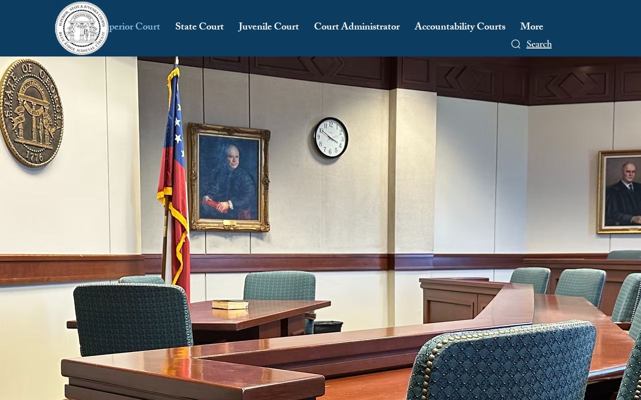 Cherokee County Superior Court docket and primary trial court