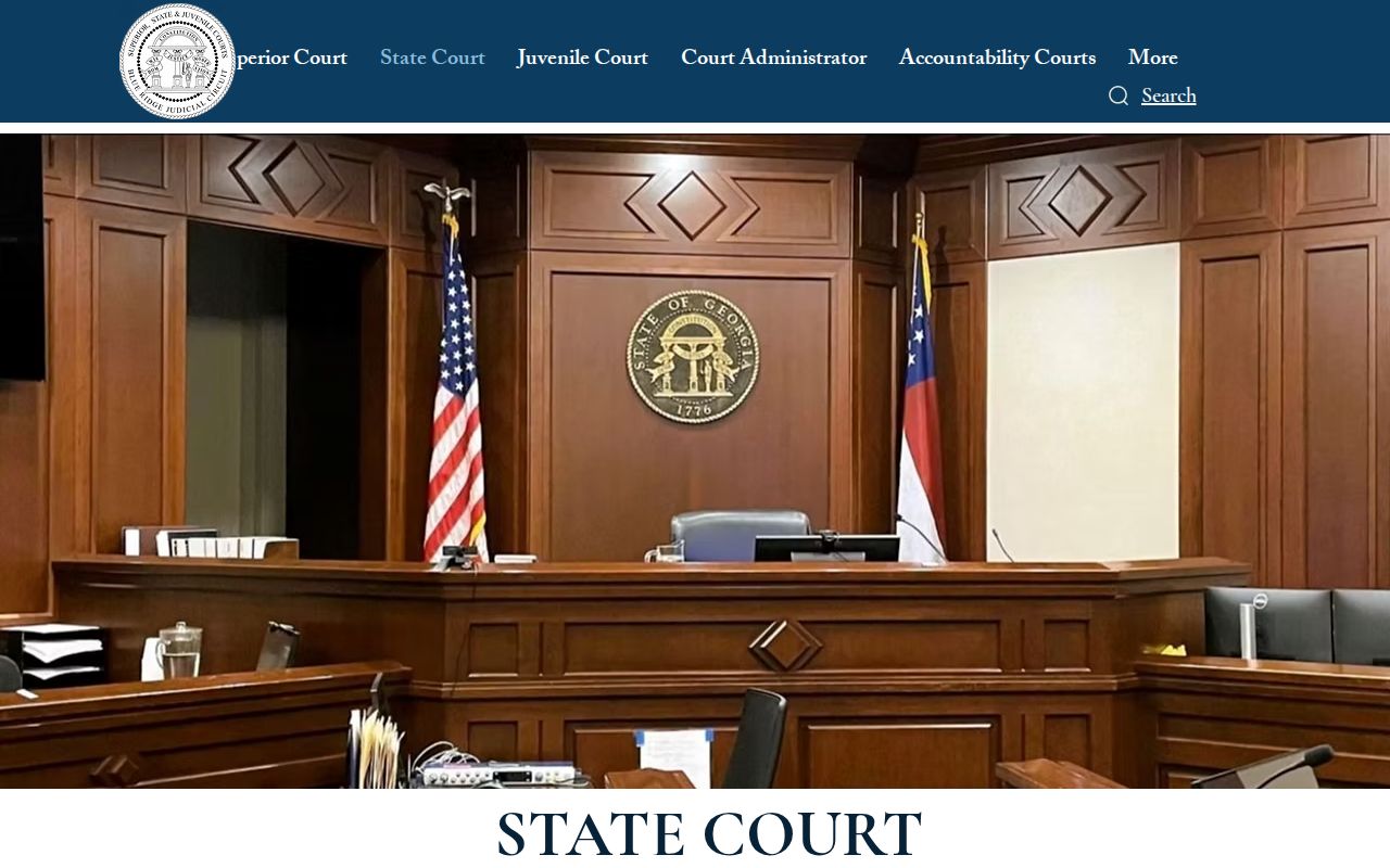 Cherokee County State Court docket and traffic court records